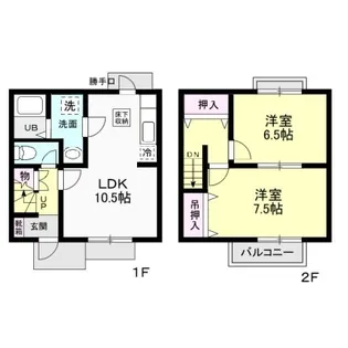 グラン・クール IIIの間取り