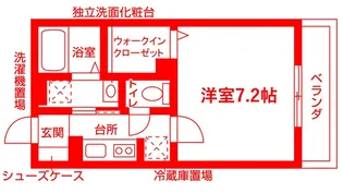 アングレーヌ日吉【2階】の間取り