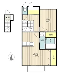 リーガ・デ・ソラーナ【2階】の間取り
