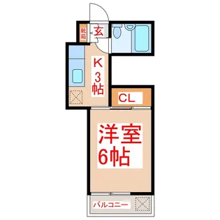 全警ビル【2階】の間取り