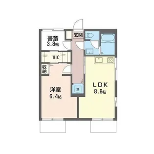 ペルテ高田【1階】の間取り