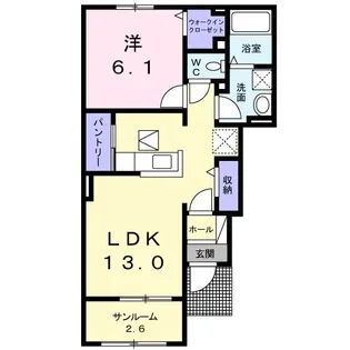 セカンド ステップ【1階】の間取り