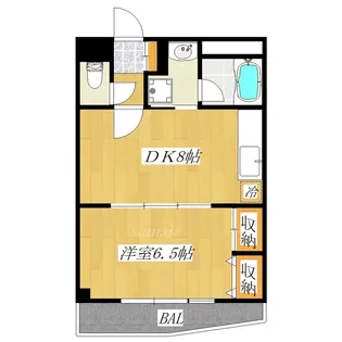 セントラル神谷【3階】の間取り