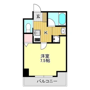エスペシア華III【2階】の間取り