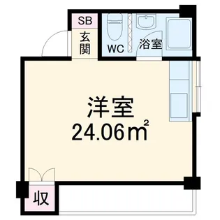 オラシオン登呂田 B棟【2階】の間取り