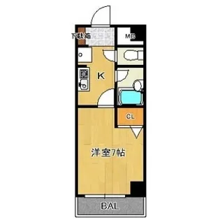 芳野アミティ【3階】の間取り