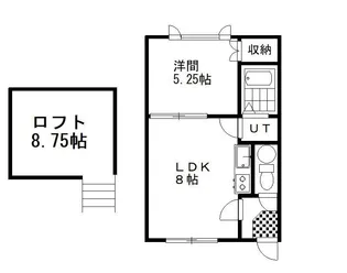 レプレアーバン【2階】の間取り