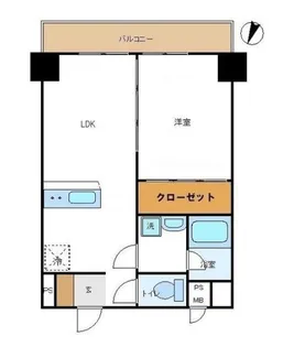 日興パレス南麻布【5階】の間取り