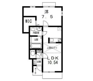 カーサ・ミアK【1階】の間取り
