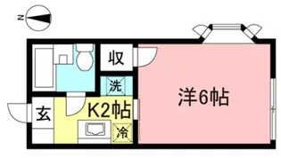 カーサ・ベラA棟【1階】の間取り
