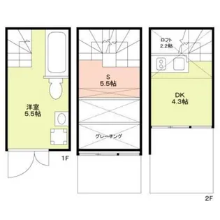 シーサイド船橋栄町【2階】の間取り
