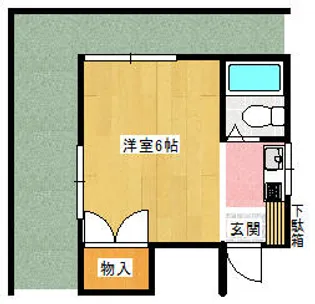 サンライズ【1階】の間取り