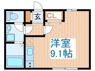 コ-ポゴルカ II【1階】の間取り