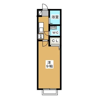 クロス【2階】の間取り