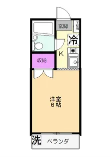 セントラルハイツ【1階】の間取り