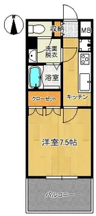 Barberini(バルベリーニ)【1階】の間取り