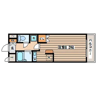 エクステリアJIN川内【3階】の間取り