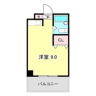 コンフォール朝倉【3階】の間取り