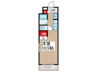 ハイツエ-デル【3階】の間取り