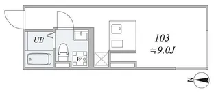 trias143【1階】の間取り