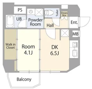 Log初台 ログ初台【11階】の間取り