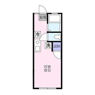 岩崎ハイツ【1階】の間取り