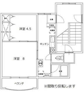 カーサ・Buono【3階】の間取り