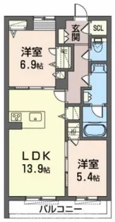 Verdir【2階】の間取り