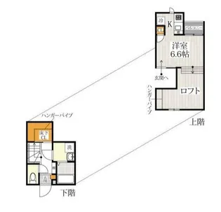 CB八潮ノーチェ【1階】の間取り