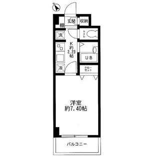 フォートラス板橋本町【3階】の間取り