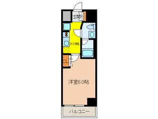 プラウドフラット小石川【3階】の間取り