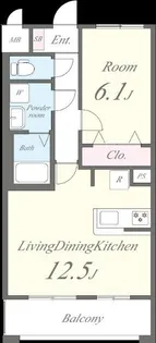 シンフォニア フレア【1階】の間取り