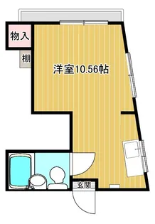第三内山ビル【3階】の間取り