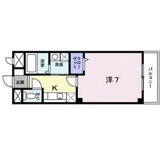 ヴィラ2006【1階】の間取り