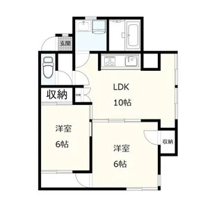 シャタレイン【5階】の間取り