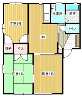 サニーコート【2階】の間取り