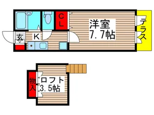 SK PALACE 5【1階】の間取り