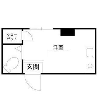 ダイヤモンドビル【2階】の間取り