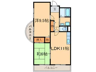 千鳥館【5階】の間取り