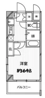 スペーシア高円寺II【5階】の間取り