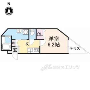 アンリシール3【3階】の間取り