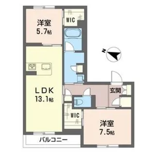 ドムス【1階】の間取り
