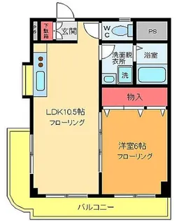 リエス八広【7階】の間取り