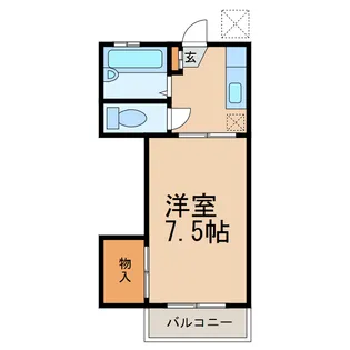 メゾンFuji【2階】の間取り