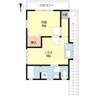 サンリッツ【3階】の間取り