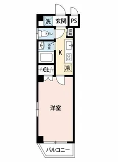 マイナビSTAYミライエ西葛西コート(キャッスルコート)【4階】の間取り