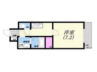silus【13階】の間取り