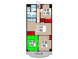 シャルマン5【5階】の間取り