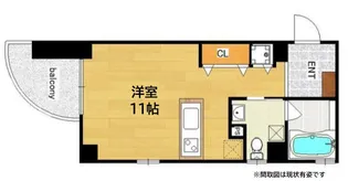リッツコート六甲【2階】の間取り