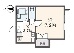 ANNEX浜田山【2階】の間取り